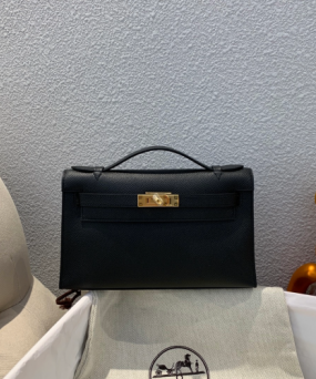 에르메스 미니 켈리백22 블랙 금장 앱송